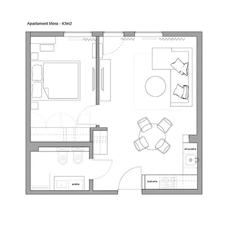 Sanhaus - Mera - Z Balkonem, Parkingiem I Klimatyzacja Przy Plazy Zoppot