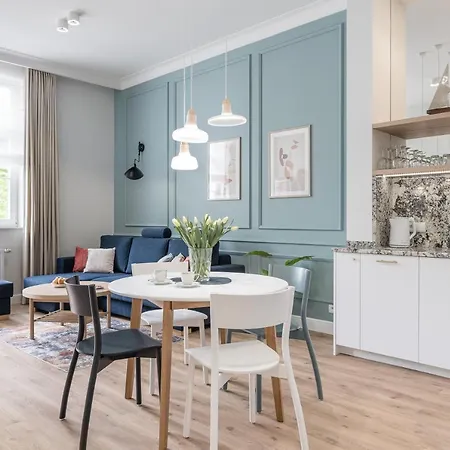 Lägenhet Sanhaus - Mera - Z Balkonem, Parkingiem I Klimatyzacja Przy Plazy Sopot