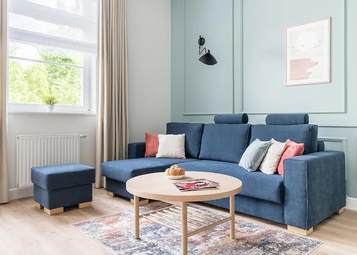 Sanhaus - Mera - Z Balkonem, Parkingiem I Klimatyzacja Przy Plazy Lejlighed *