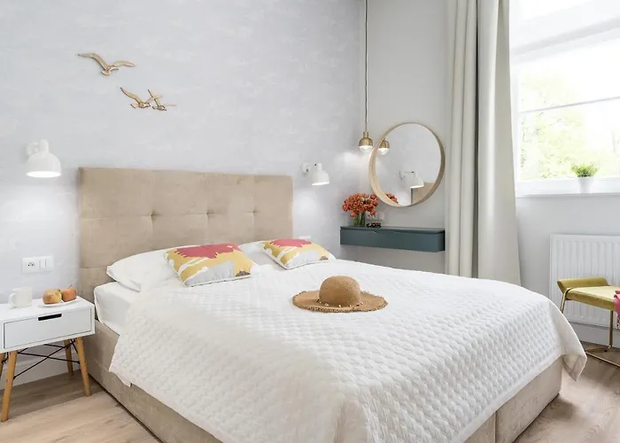 Sanhaus - Mera - Z Balkonem, Parkingiem I Klimatyzacja Przy Plazy *